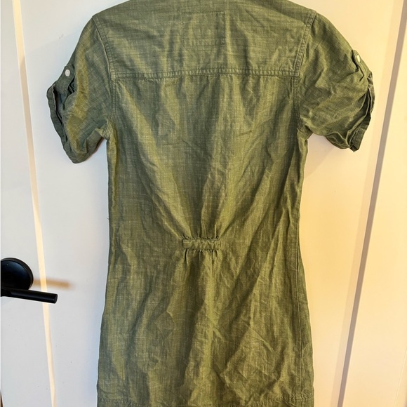 Patagonia Green Button-Up Cotton Dress - Picture 6 of 6